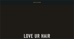 Desktop Screenshot of loveurhair.co.uk