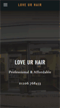 Mobile Screenshot of loveurhair.co.uk